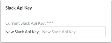 查看 Slack API 密钥